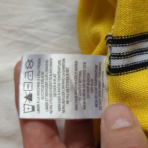 Bright striped 3/4 sleeve t-shirt - Picture 5 of 5